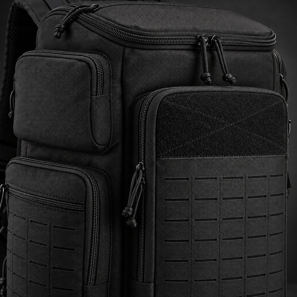 Laser cut MOLLE panel
